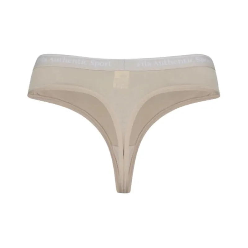 FILA Velo Underpants Women's 1 Pack Light Beige-1