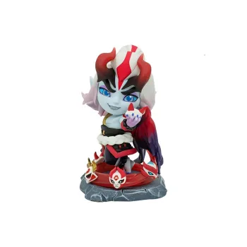 LEAGUE OF LEGENDS Darkspawn Sword Demon Aatrox The Darkin Blade Of The Scarlet Moon Chibi Figures