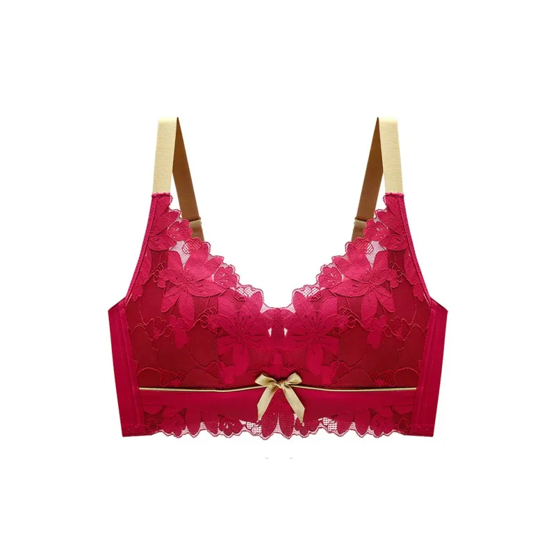 Flowers in water Women's Bras-1