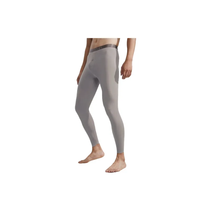 CK/Calvin Klein Thermal Pants Men's Coconut Gray-4