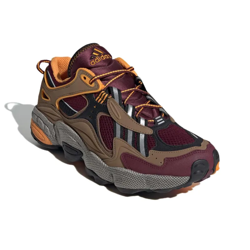 Adidas Cadiant Fyw Maroon Core Black Linen Khaki-2