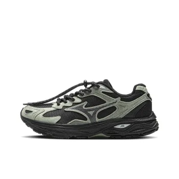 Mizuno Racer S 2.0 Running Shoes Unisex Low Top Black/Moss Green