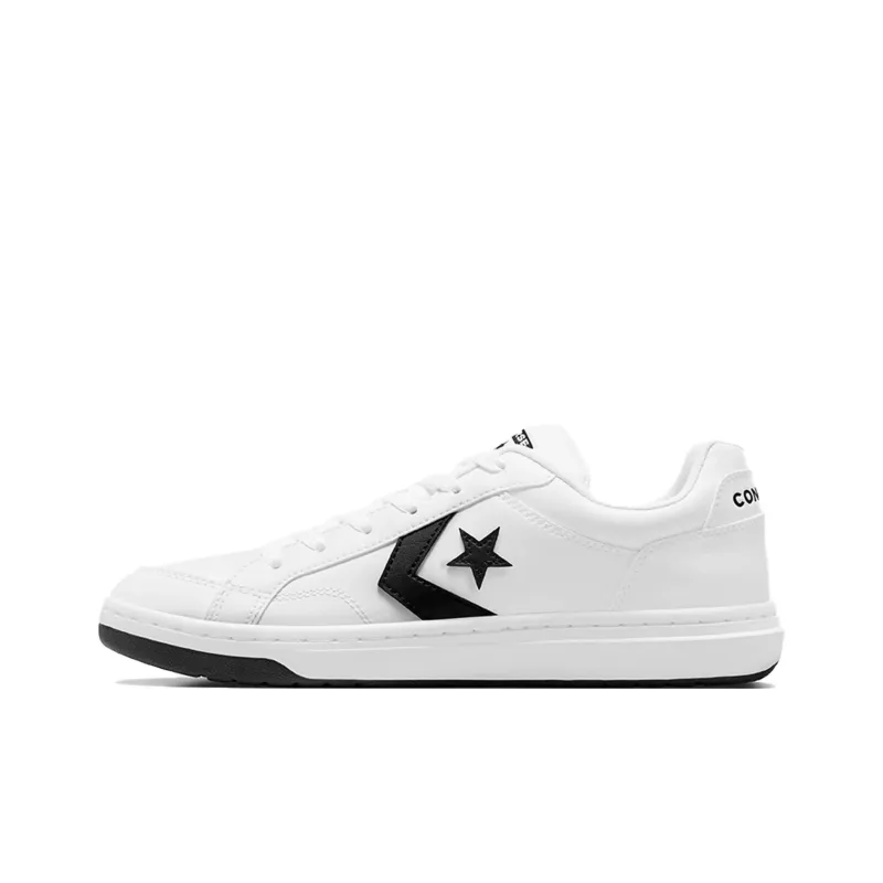 Converse Pro Blaze V2 Anti Slip Wear Resistant Low Top Skateboard Shoes Unisex White-0