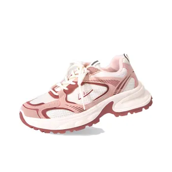 Warrior Breathable, Abrasion Resistant, Lightweight Low Top Chunky Sneakers Women's
