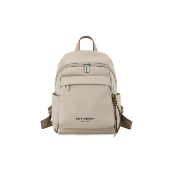 LEFF Fabric Backpack Women's Solid Color