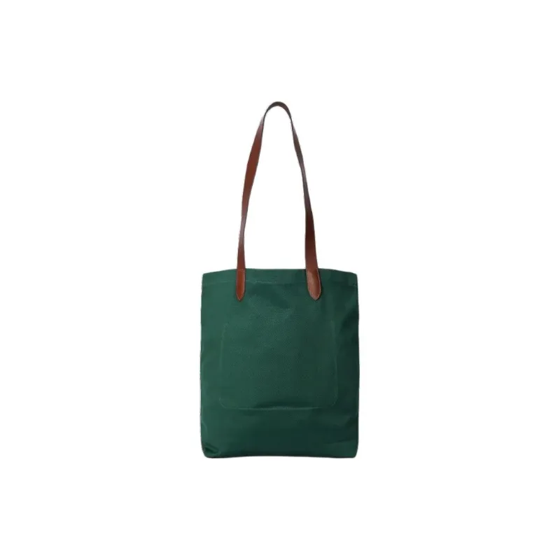 Polo Ralph Lauren Cotton Tote Bag Shopping Bag Handbag Shoulder Bag Men's Green-2