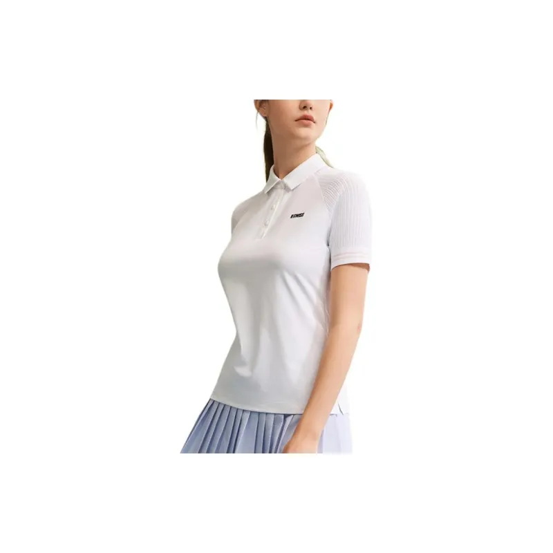 KSWISS Polo Shirt Women's Snow Peak White-3