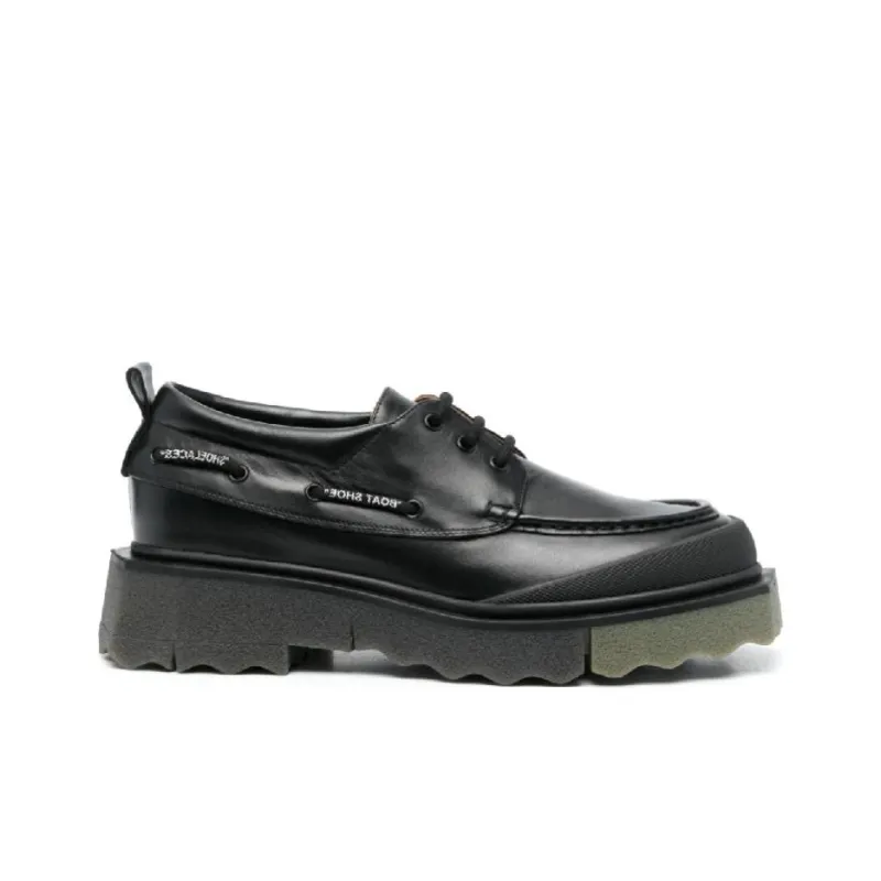 OFF WHITE Derby Shoes Men's Black-1