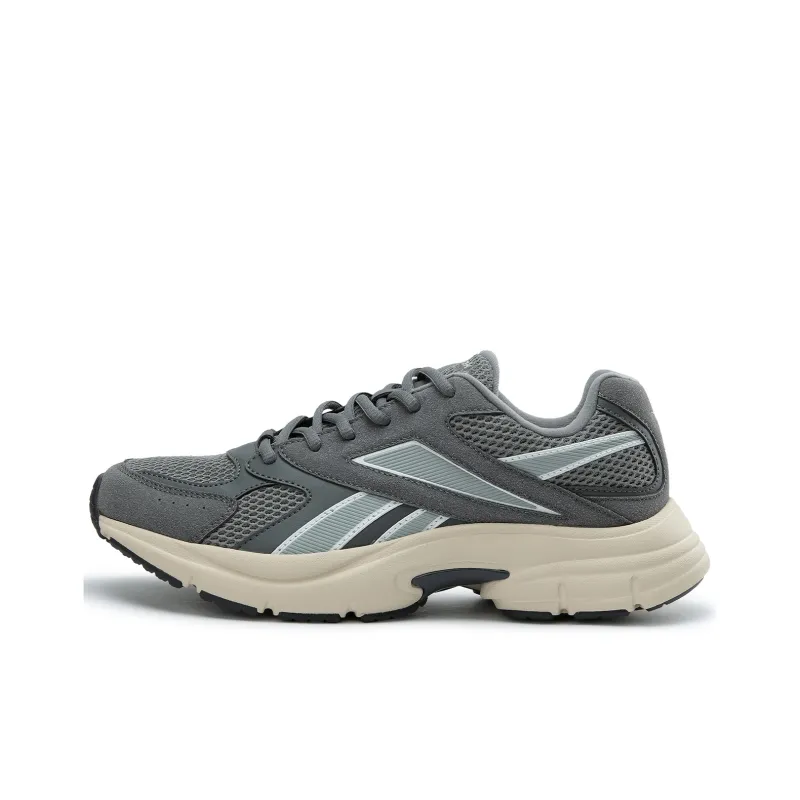 Reebok Wear resistant, Lightweight, Breathable, And Non slip. Low Top Running Shoes Unisex Gray-0