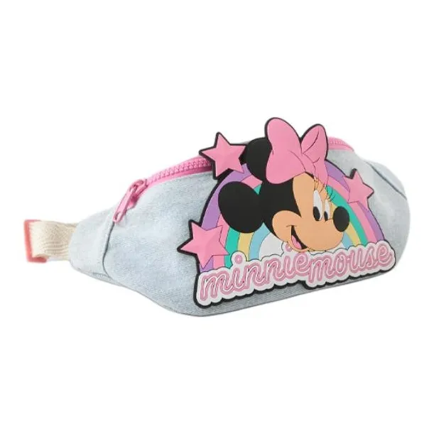 ZARA Disney/Disney Collaboration Cotton Fanny Pack Kids' Denim Blue-1