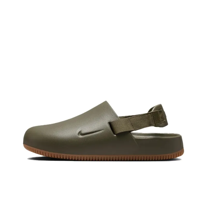 Nike Calm Mule Medium Olive Gum-0