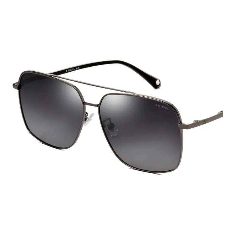 SEROVA Alloy Metal Butterfly Sunglasses Unisex-1