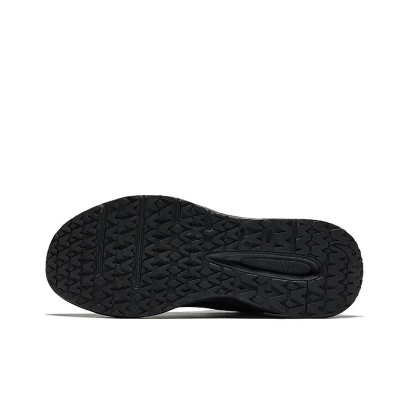 Anta Anti Slip Wear Resistant Low Top Training Shoes Men's Black-4