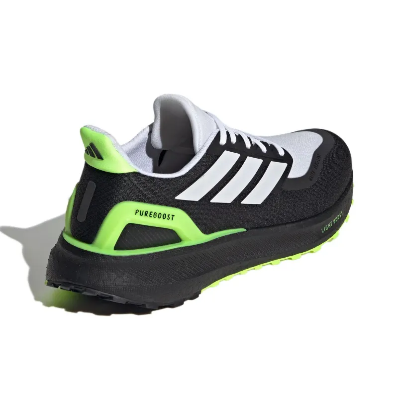 Adidas PUREBOOST 5 Anti-Slip Wear-Resistant Low-Top Casual Running Shoes Unisex Black-2