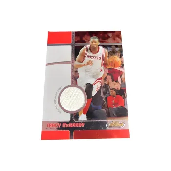 Topps Tracy McGrady 2006 Rocket Finest 2080 Serial Jersey Material Basketball Card Product Access Sports Cards 1 Pc