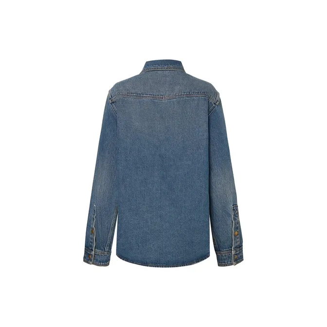MOCO Denim Jacket Women's Denim Blue-1