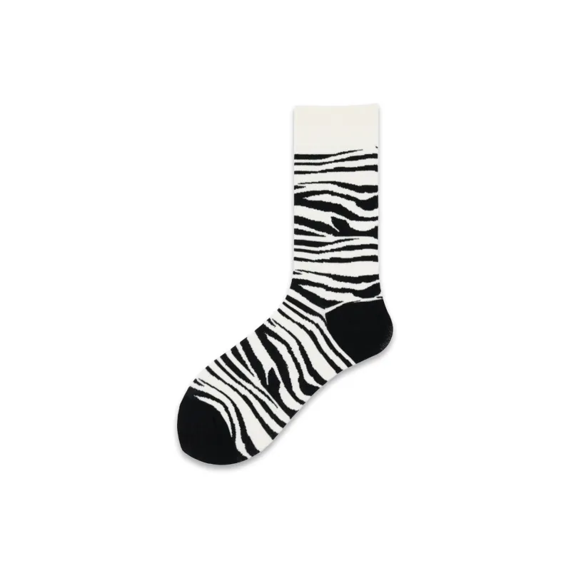 Flowers In Water Mid Calf Socks Men's 4 Pack-2