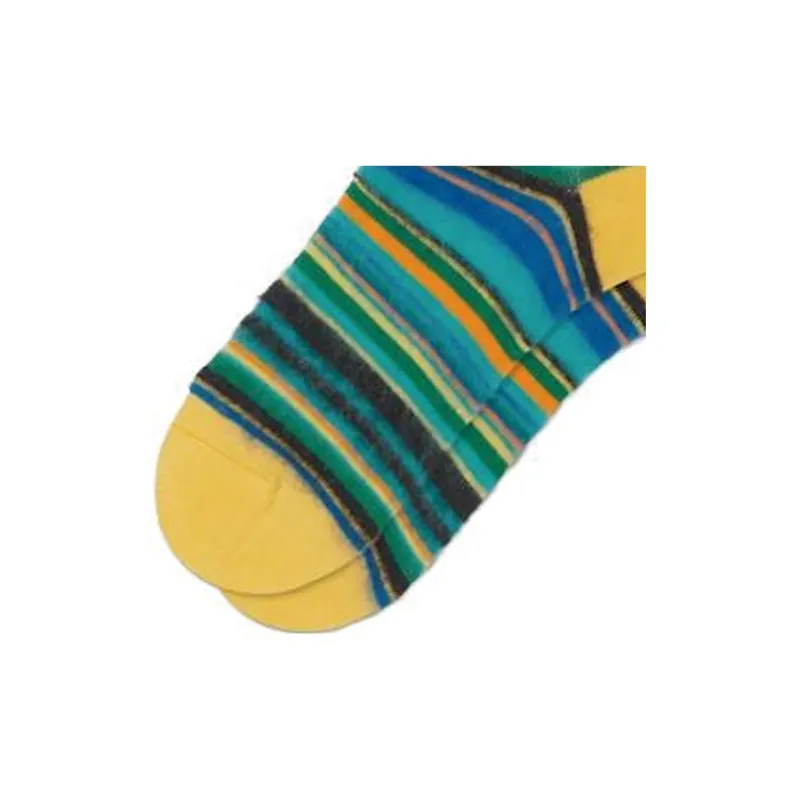 DIOR X Denim Tears Socks 'Blue/Yellow'-5