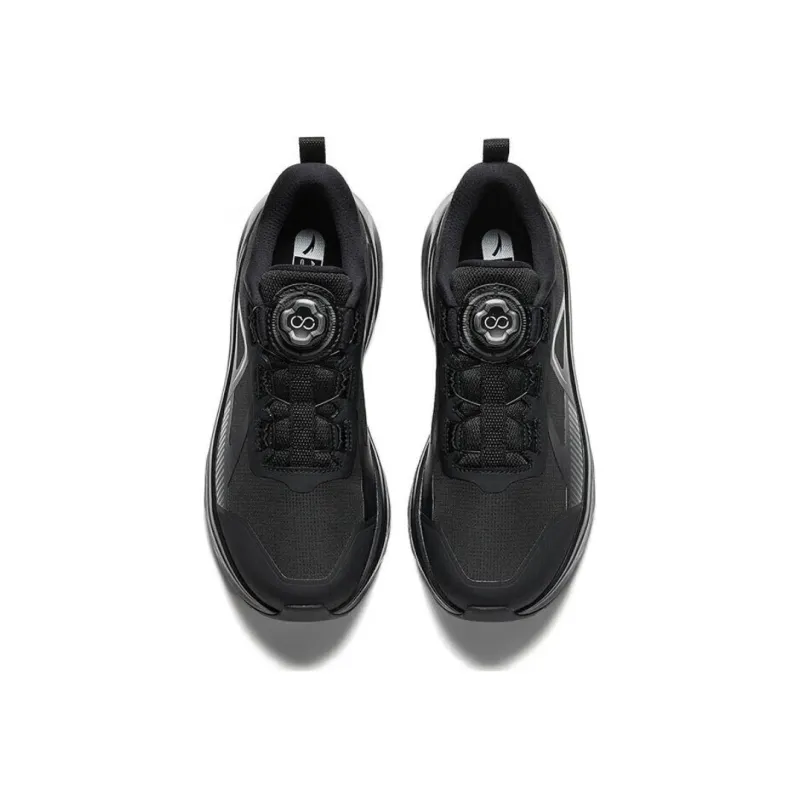 Anta Anti Slip Wear Resistant Low Top Training Shoes Men's Black-2