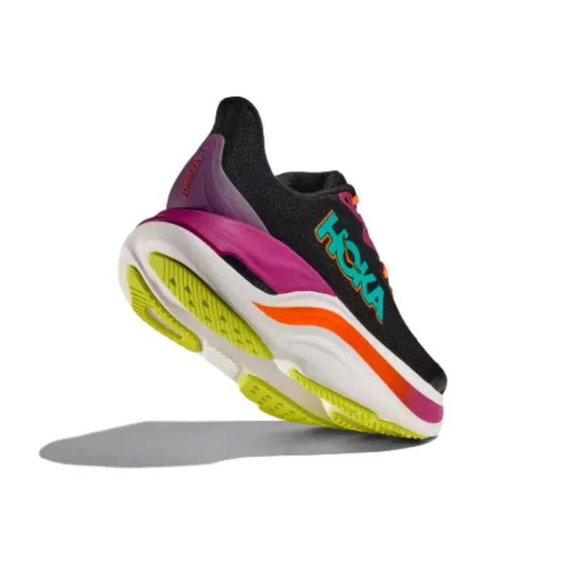 HOKA ONE ONE Skyward X Black Electric Aqua-4