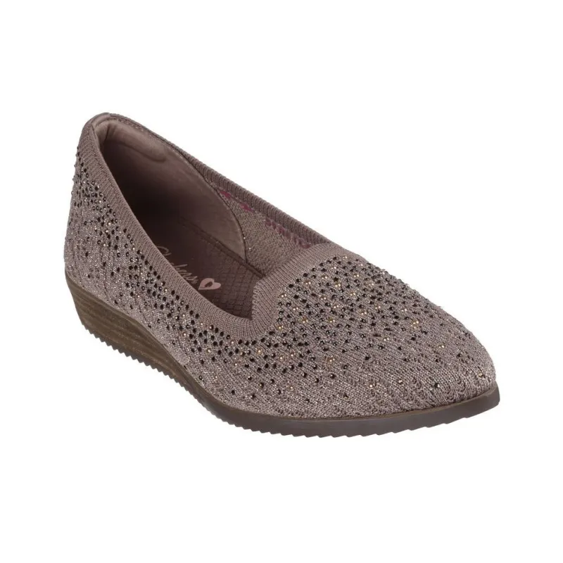 Skechers Cleo Sawdust Anti Slip Wear Resistant Low Top Casual Shoes Women's Pink-2