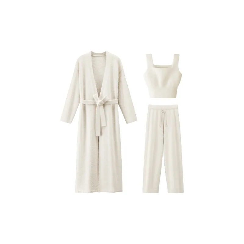 LUCKMEEY Sleep Robe Pajama Set Women's-20