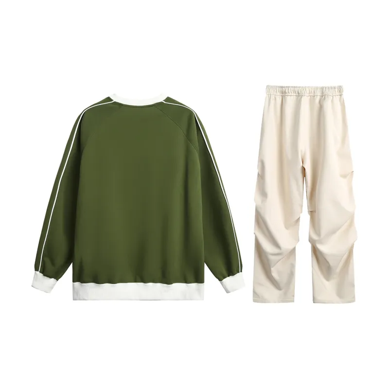 MEIPIN TANG Sweatshirt Set Unisex-7