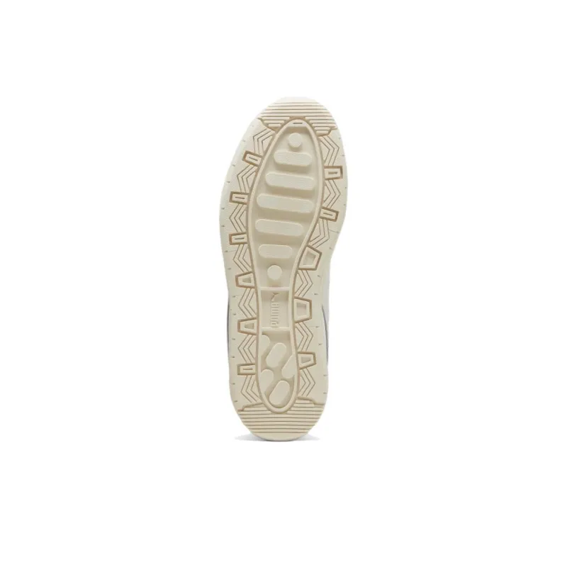 PUMA Anti Slip Wear Resistant Low Top Skateboard Shoes Men's White-4