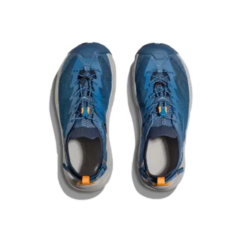 HOKA ONE ONE HOPARA 2 Anti Slip Wear Resistant Low Top Running Shoes Men's Blue-2