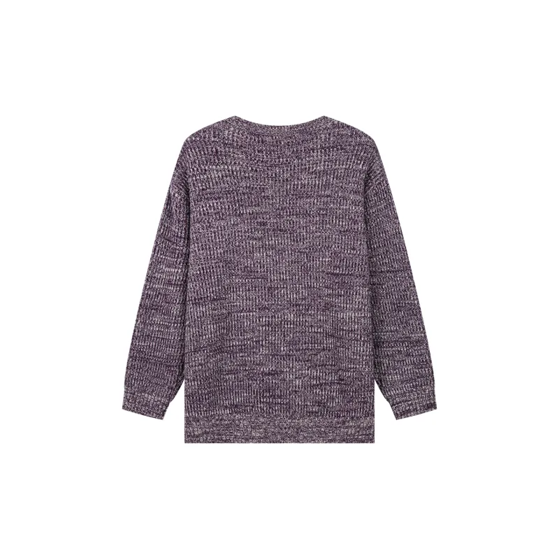 UOOYAA Sweaters Women's Purple-1