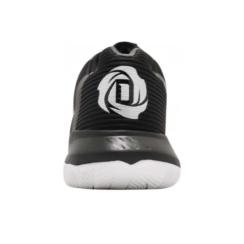 Adidas D Rose Lethality Anti-Slip Wear-Resistant Low-Top Basketball Shoes Men's Black-3