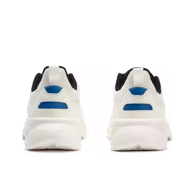 361° Anti Slip Wear Resistant Low Top Casual Running Shoes Men's White Blue-3