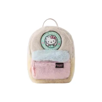ZARA Hello Kitty, Collaboration Polyester Backpack Kids' Ecru