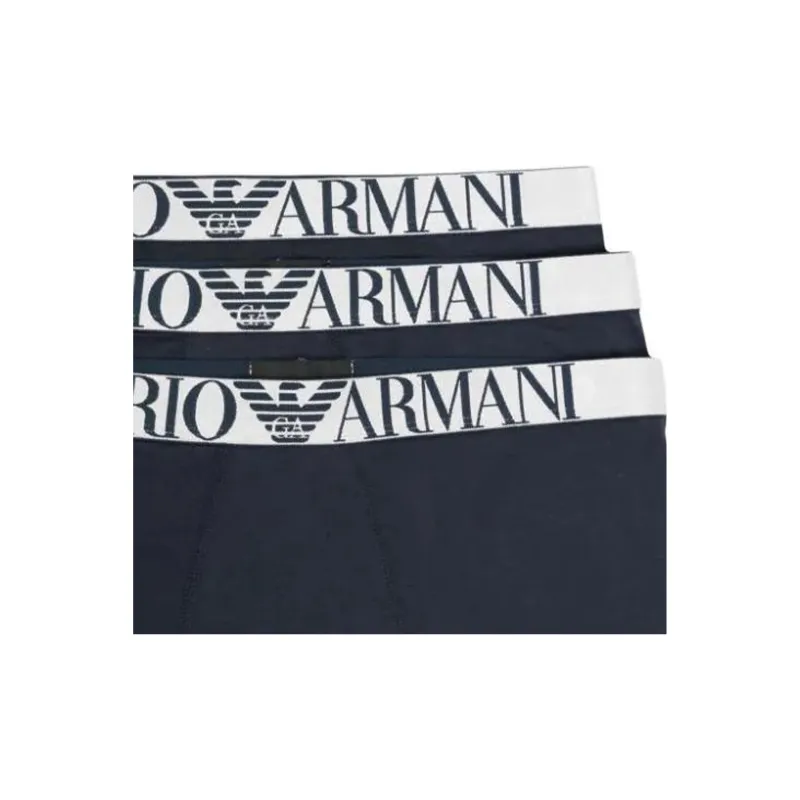 EMPORIO ARMANI SS24 Underpants Men's 3 Pack Navy-4
