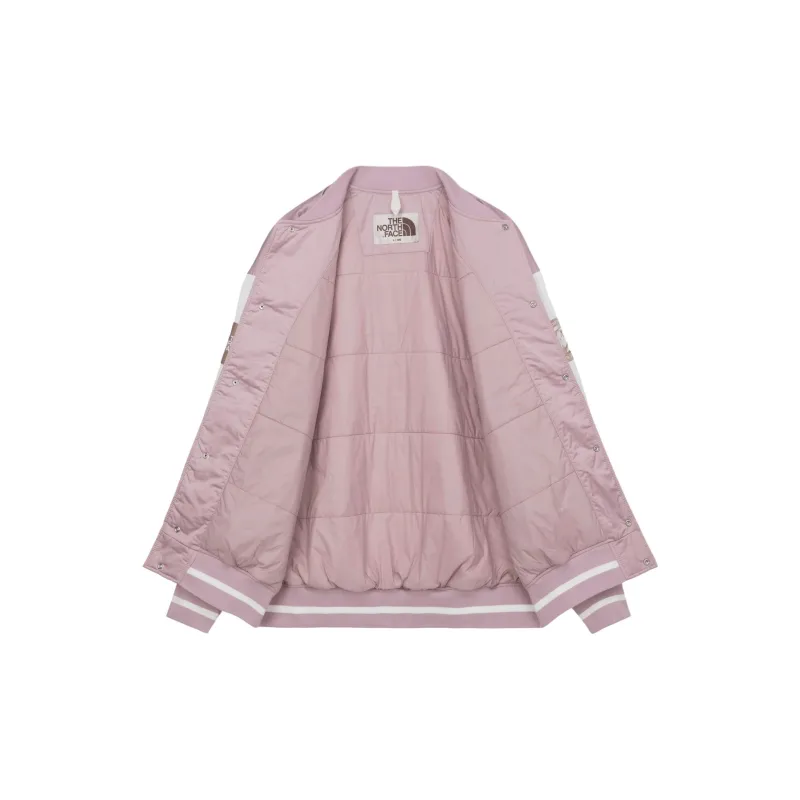 THE NORTH FACE Player Varsity Jacket Jackets & Coats Women's Light Pink-2