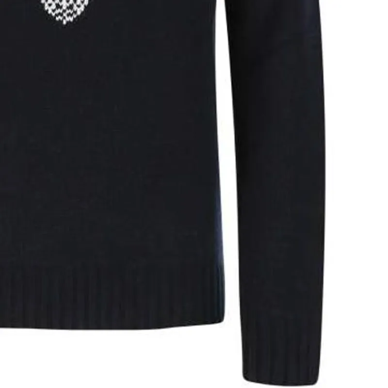 PRADA Cashmere Sweaters Men Dark Blue-5