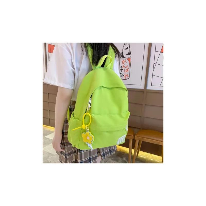 MOK Nylon Laptop Backpack Regular Unisex Orange/Blue/Black/White/Green-1
