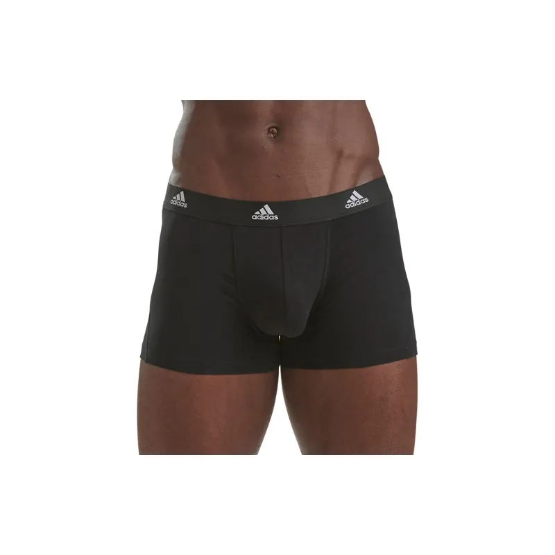 Adidas Quick-Drying Breathable Comfortable Anti-Friction Men's 3 Pack Black/Red/All Over Print Logo & Black Belt-4