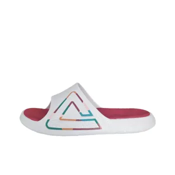 PEAK State Pole Classic Drag Slip Resistant Abrasion Resistant Slide Slippers Unisex White Red