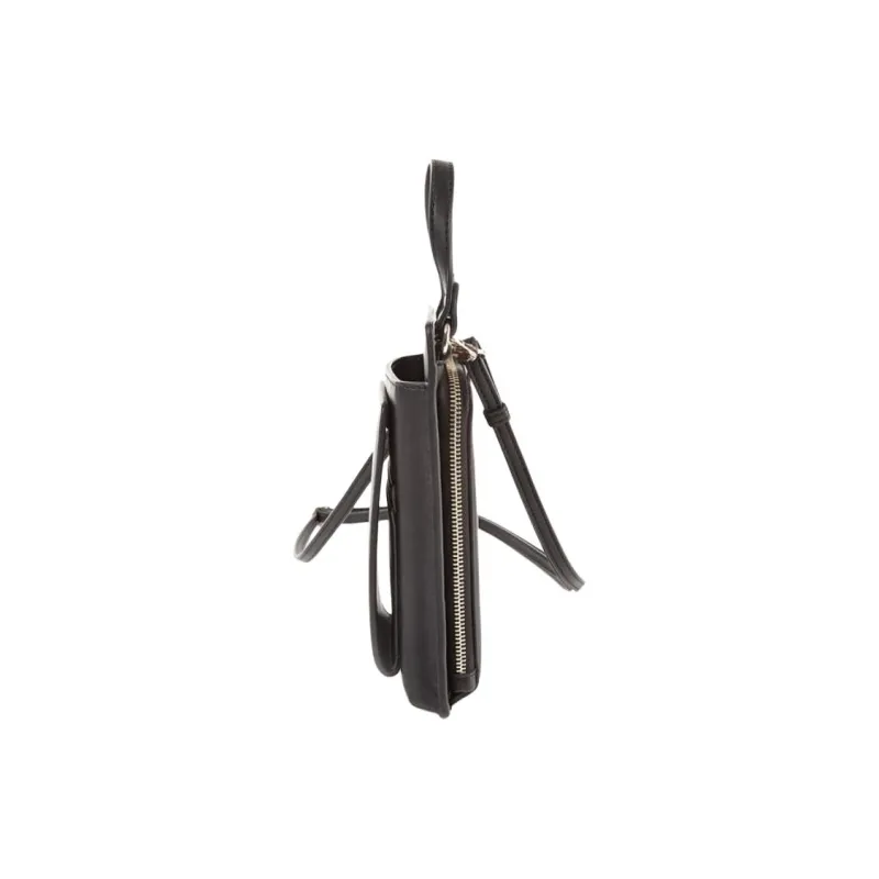 AMERICAN TOURISTER Polyurethane Cell Phone Pouch, Crossbody Bag Mini Women's Black-2