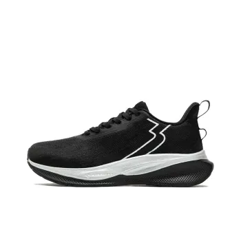 361° Magic Carpet Anti Slip Wear Resistant Low Top Casual Running Shoes Women's Black White