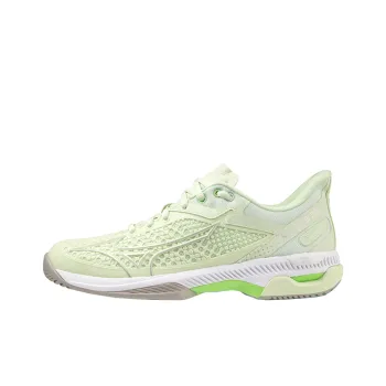 Mizuno Wave Exceed Tour 5 Anti Slip Wear Resistant Low Top Tennis Shoes Women's Light Green