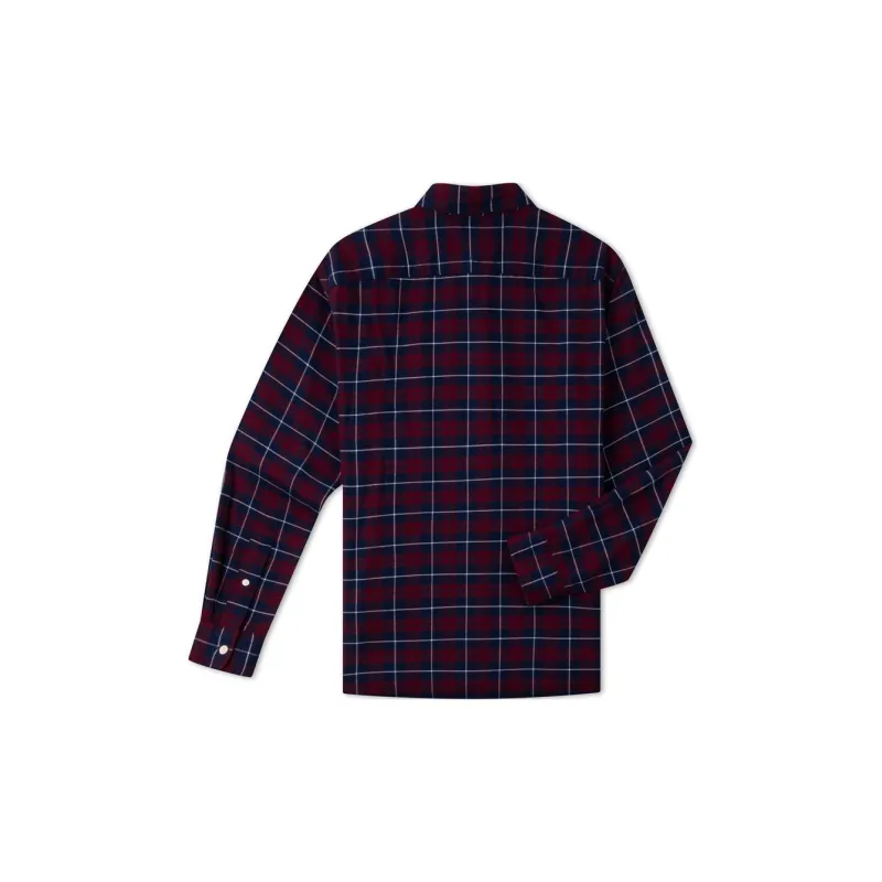 Tommy Hilfiger Shirt Men's Red Blue Plaid-1