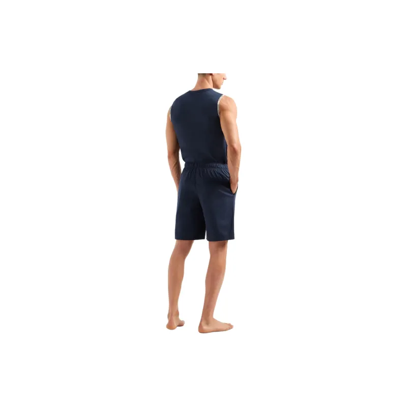 EMPORIO ARMANI Pajama Pants Men's Marine Blue-2
