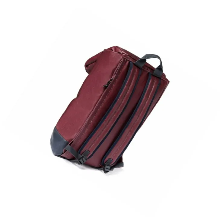 LiNing Fashion Apparel Week Collection Traveler Polyester Backpack Regular Unisex Red Brown-3