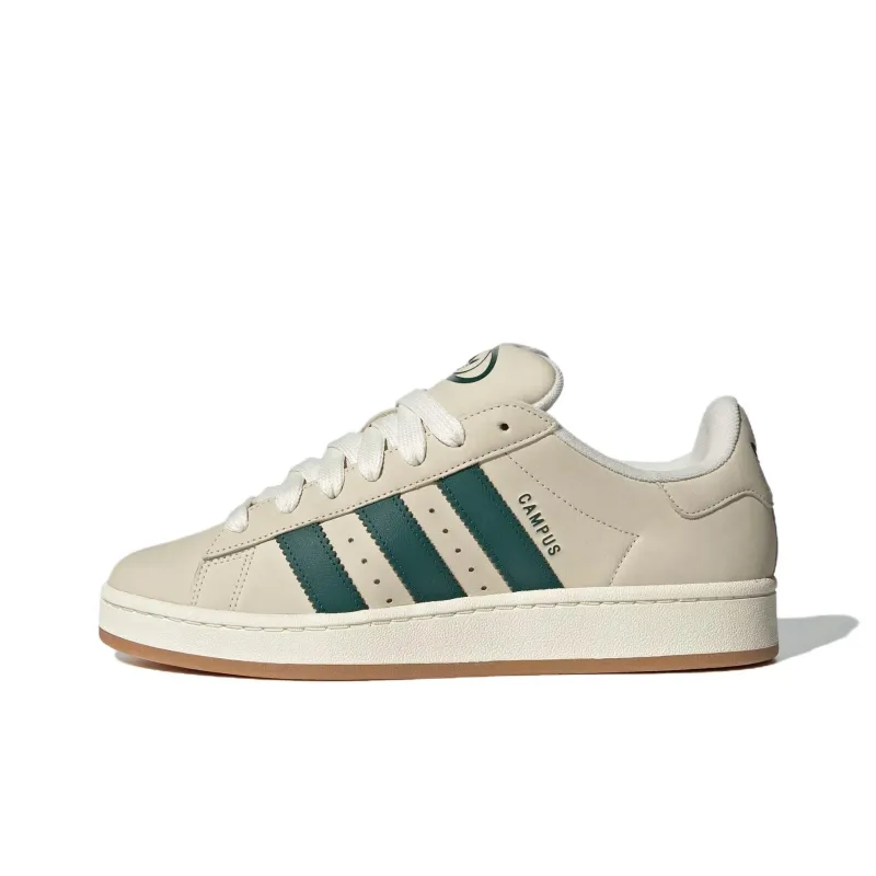Adidas Campus 00s Cream White Collegiate Green-1