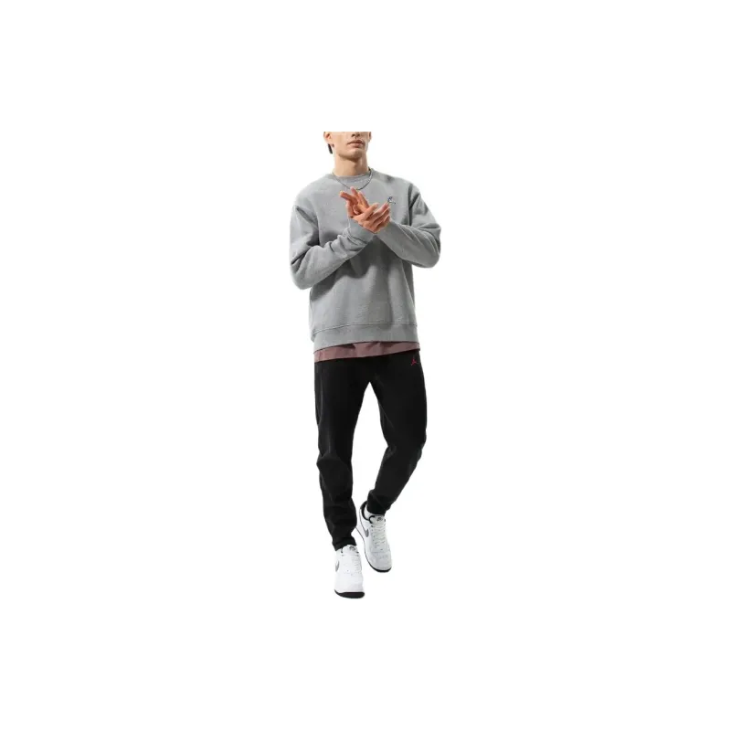 Jordan Essentials Fleece Crew Pullover Sweatshirt-4