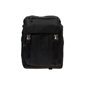 PRADA Nylon Backpack Regular Men's Black
