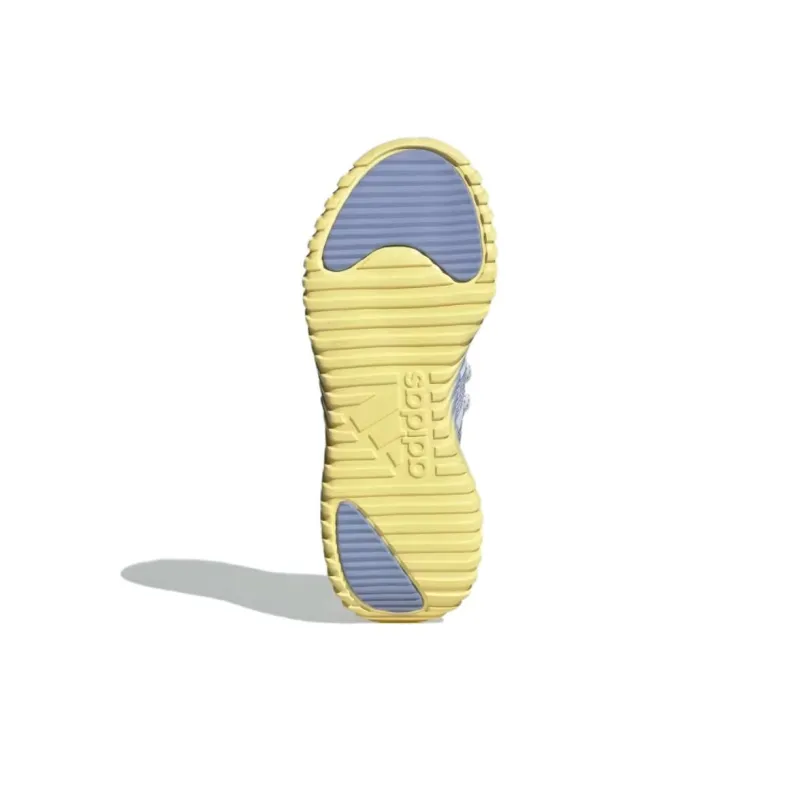 Adidas Kaptir Flow Cloud White Blue Spark Almost Yellow Women's-4