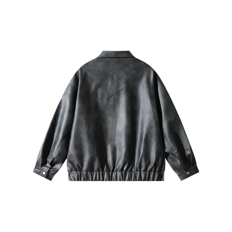 TITH Leather Jackets Unisex-2